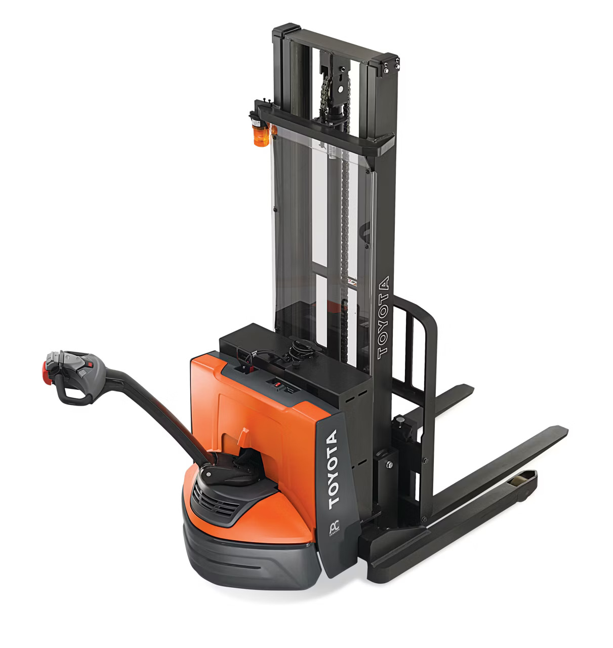 Xe nâng điện cao phù hợp với nhu cầu nâng hàng hóa lên cao