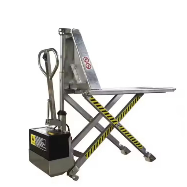 Xe nâng tay cắt kéo điện 1-1.5 tấn