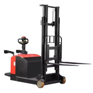 Xe nâng tay điện đứng lái 1-1.5 tấn