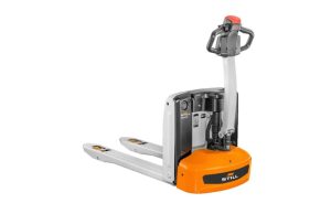 Xe nâng tay điện mini, kho lạnh, gắn cân và pallet đặc biệt