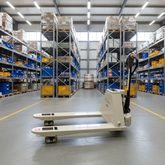 Xe nâng tay thấp điện 1.5 tấn