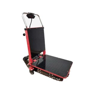 Xe điện nâng hàng lên cầu thang có khung nâng và bệ đỡ chắc chắn