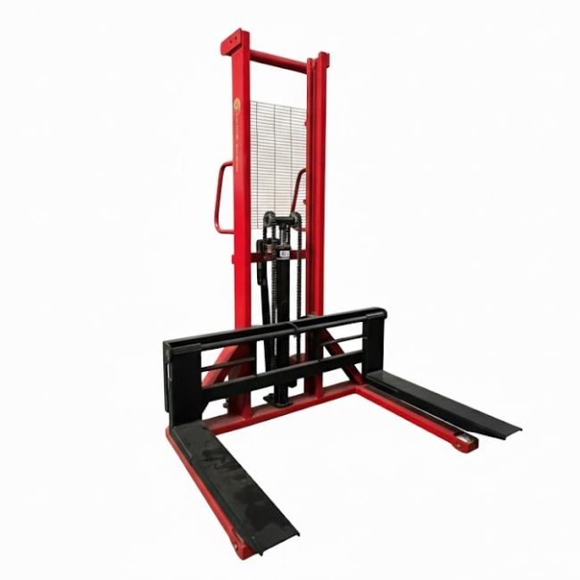 Xe nâng càng siêu rộng có thể điều chỉnh càng theo kích thước bạn mong muốn