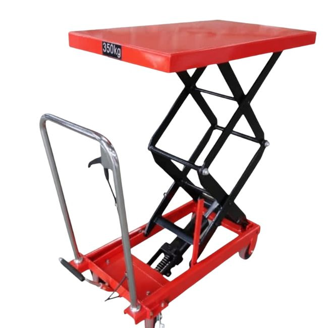 Xe nâng mặt bàn 2 chữ X với tải trọng 350kg - nâng 1.3m và 500kg - nâng 1.5m