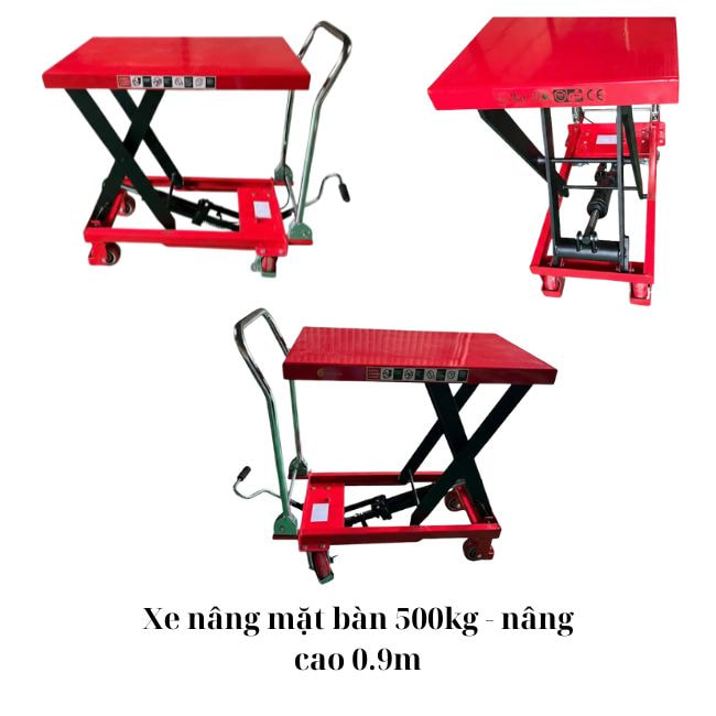 Xe nâng mặt bàn 150/350/500kg  - Ảnh 10