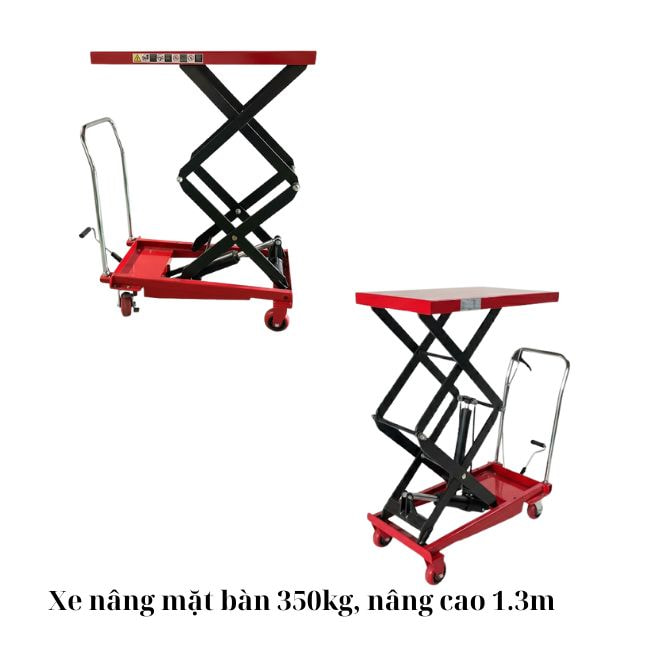 Xe nâng mặt bàn 150/350/500kg  - Ảnh 7