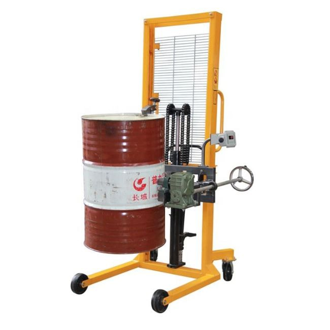 Xe nâng quay đổ thùng phuy tay cao  - Ảnh 3
