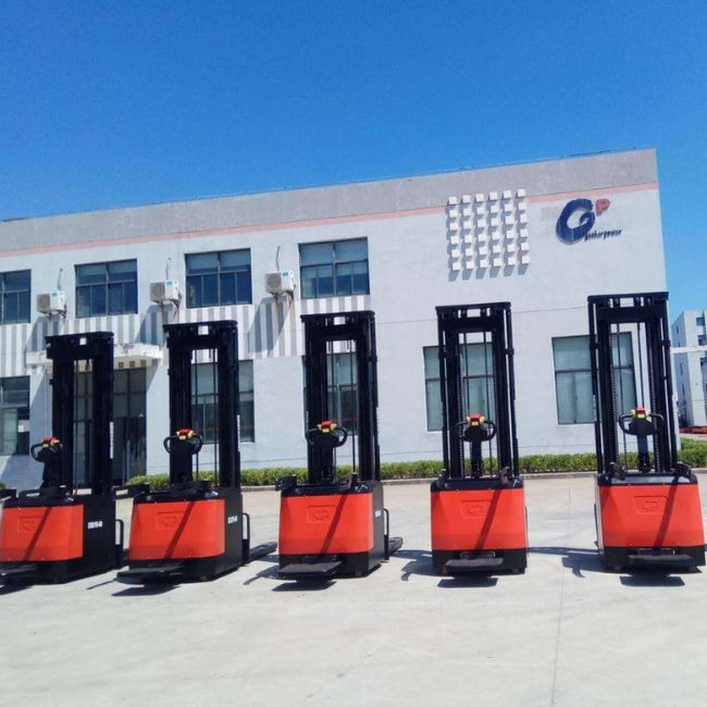 Xe nâng tay điện đứng lái 1-2 tấn, chiều cao nâng 3m - Ảnh 2