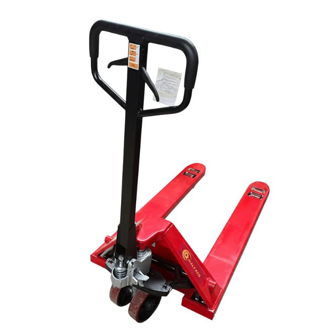 Tay cầm xe nâng tay thấp 2 tấn được thiết kế công thái học, tăng hiệu quả khi vận hành xe