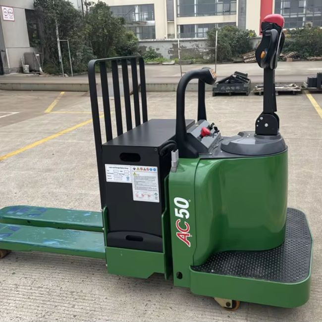 Xe nâng tay thấp điện đứng lái 5 tấn  - Ảnh 3