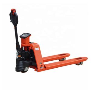 Xe nâng tay thấp điện gắn cân 2 tấn