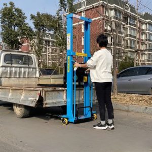 Xe nâng tay cao tự leo 1 tấn 