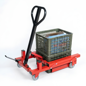 Xe nâng vận chuyển thùng nhựa 500kg