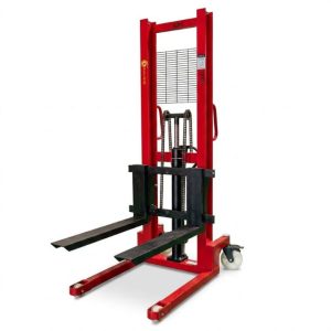 Xe nâng tay cao 1 tấn - thép H đảm bảo độ bền cao, an toàn khi sử dụng nhờ hệ thống phanh