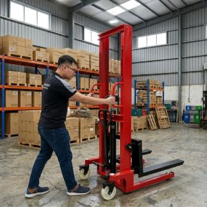 Xe nâng tay cao 1 tấn – thép H