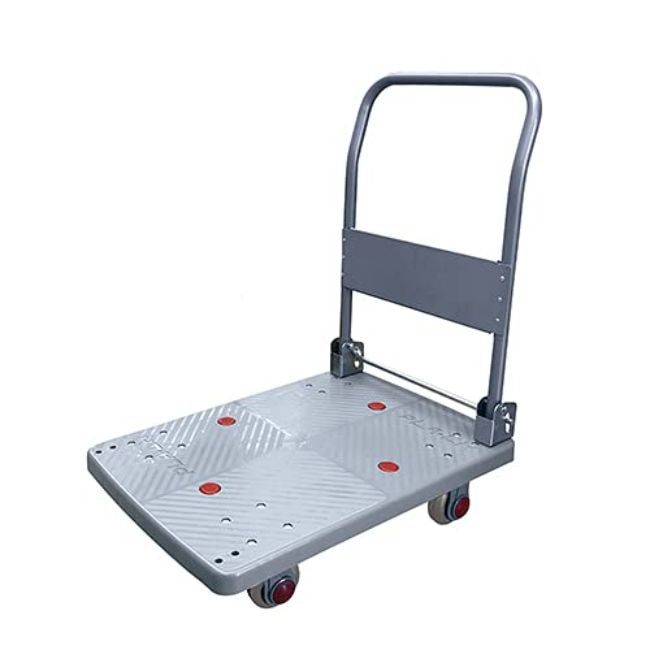 Xe đẩy hàng sàn nhựa tải 150-300kg - Ảnh 2