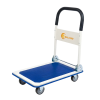 Xe đẩy hàng sàn thép tải 150kg có kết cấu đơn giản nhưng đảm bảo vận hành bền bỉ, có độ bền cao