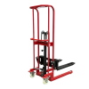 Dòng xe nâng tay cao mini 400kg - nâng cao 1.2m được thiết kế thông minh với bánh xe chắc chắn