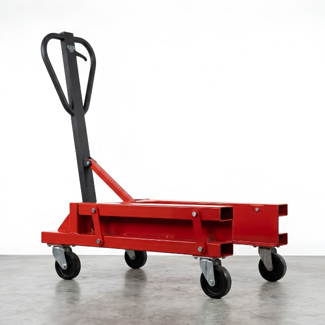 Xe đẩy giỏ nhựa 200kg đảm bảo kết cấu vững chắc