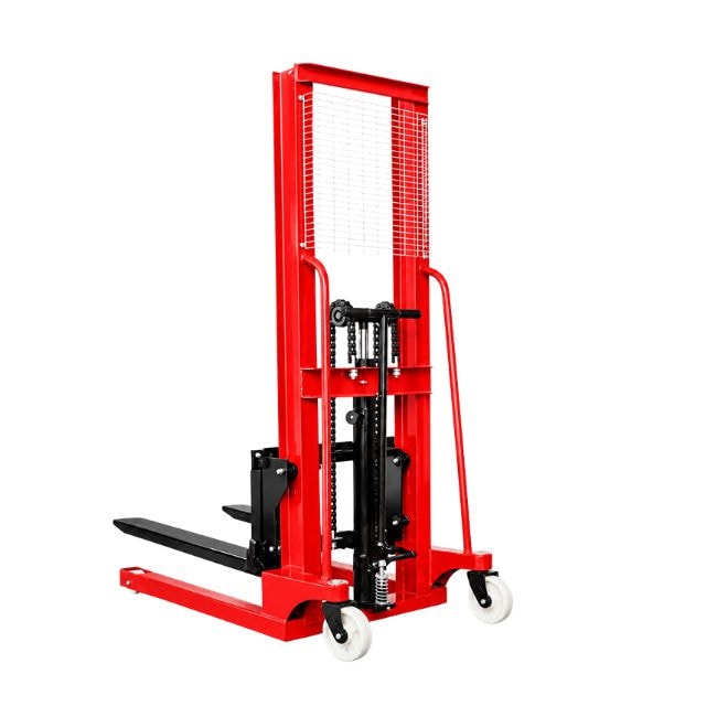 Xe nâng tay cao 3 tấn - nâng cao 1.6m sở hữu khung thép H chịu lực, bơm thủy lực mạnh mẽ