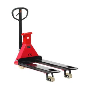 Xe nâng tay thấp gắn cân tự in được ứng dụng trong nhiều lĩnh vực