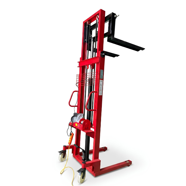Xe nâng tời điện 2 tấn nâng cao 3m - Ảnh 8