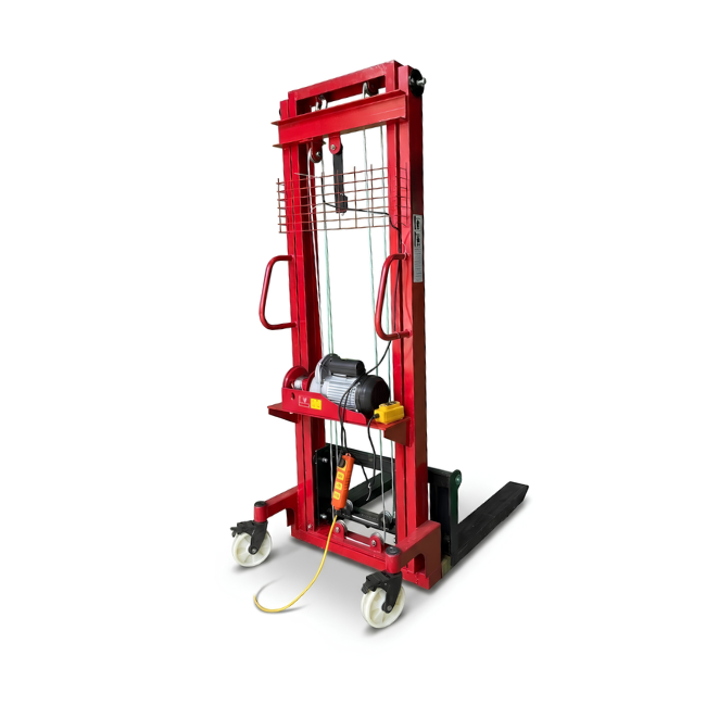 Xe nâng tời điện 2 tấn nâng cao 3m - Ảnh 7