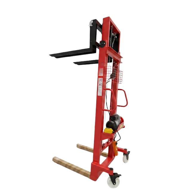 Xe nâng tời điện 2 tấn nâng cao 3m - Ảnh 4