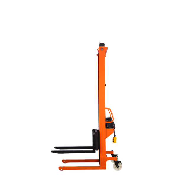 Với dòng xe nâng tời điện 1 tấn - nâng cao 3m bạn chỉ cần cắm điện 220V đã có thể vận hành trơn tru